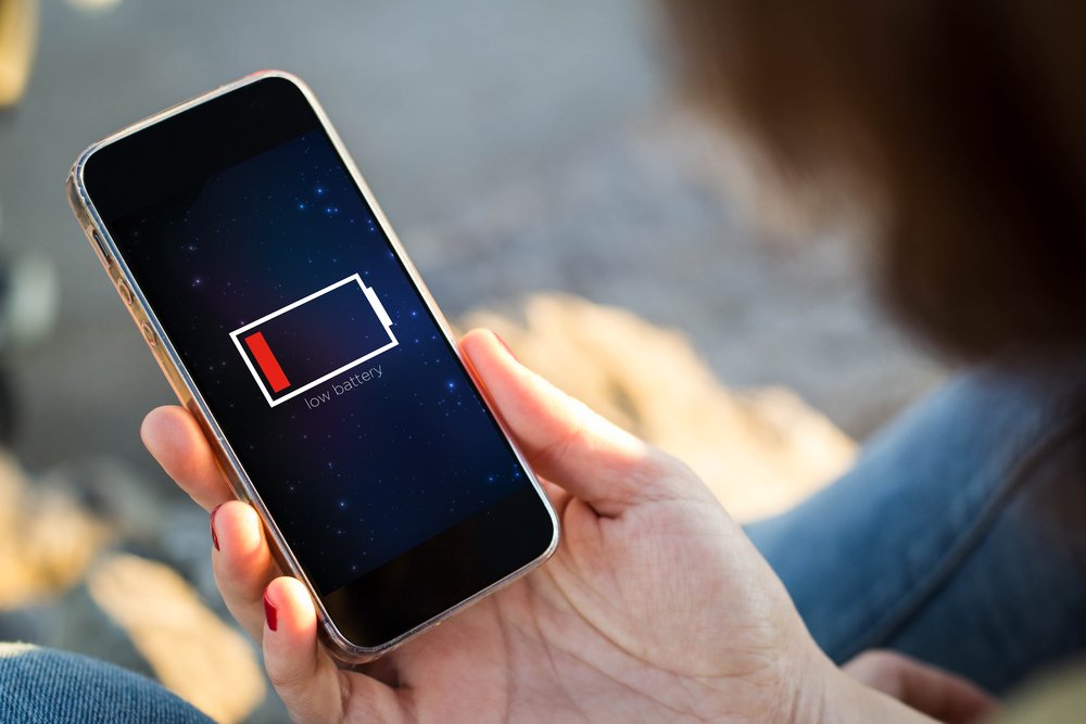 smartphone batterijverbruik