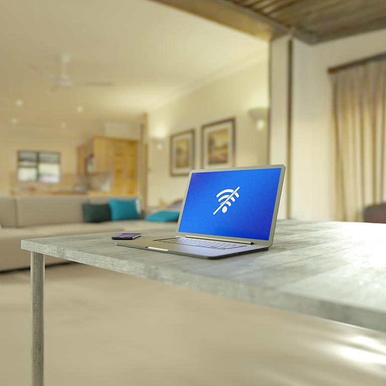 wifi en internet op computer